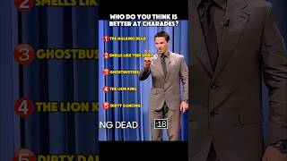 Who do you think is better at charades?