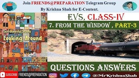 From the window - Chapter 7 Class 4 EVS | Part 3