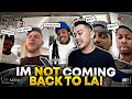 Telling the Squad I'm NOT Coming Back to LA to See Their REACTION!!