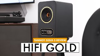TANNOY STUDIO MONITORS - Powered Speaker Review - TANNOY GOLD 5 REVIEW