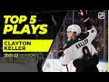 Happy Birthday 🥳 Clayton Keller! | Top 5 Plays from 2021-22