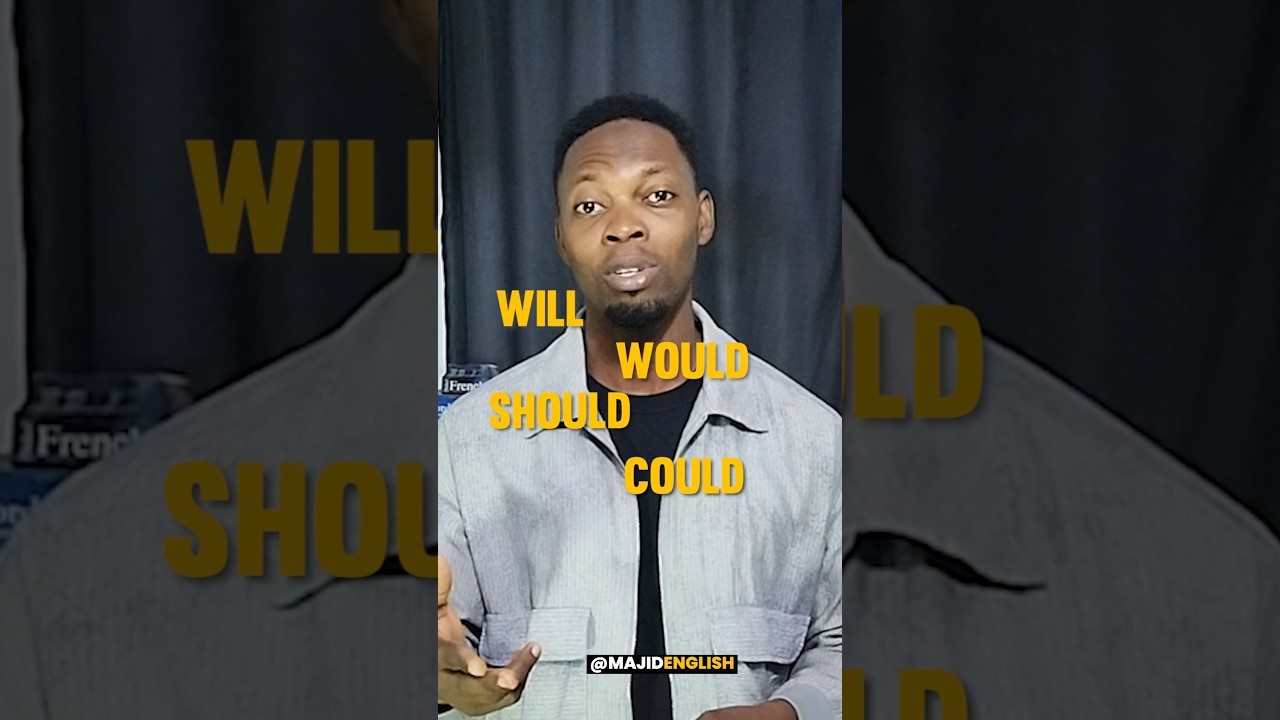 ''will'' ''would'' ''could'' ''sould'' expliqués #apprendreanglais #anglais #englishlearning #esl
