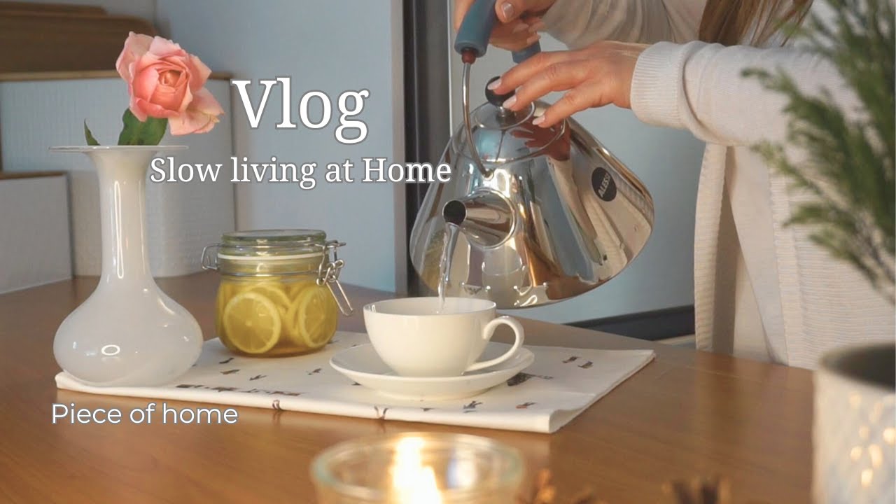 Slow and Cozy Everyday life | Self-care Evening Routine | Restful Moments at Home | slow living