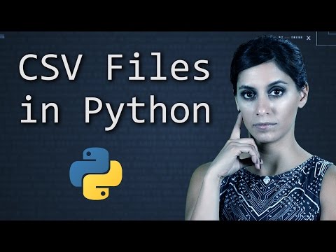 CSV Files in Python  ||  Python Tutorial  ||  Learn Python Programming