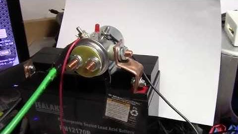 12 volt battery powered 18650 spot welder experiment  part 1: Assembling the parts