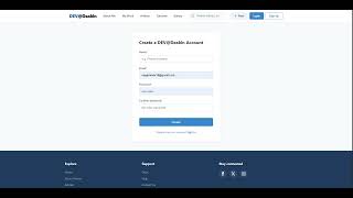 SIT313 P4 – Login and Registration Page | DEV@Deakin