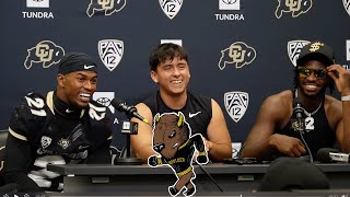 We gotta win - Shedeur Sanders, Shilo Sanders & Alejandro Mata after Colorados 43-35 win over CSU