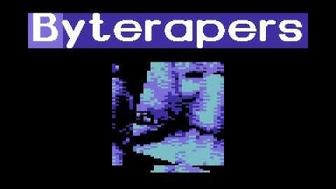C64 demo - World of Code 2 - Byterapers (video 1 of 2)