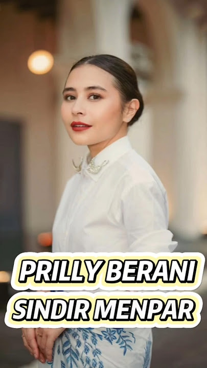 PRILLY SINDIR MENPAR SOAL MANDI AIR GALON, NETIZEN MEMBARA!#prillylatuconsina #viral #mandiairgalon