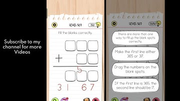 brain test all star level 507