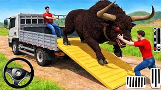 動物貨物トラック運転ゲーム3D - 動物輸送貨物トラック2024 - Androidゲームプレイ screenshot 1