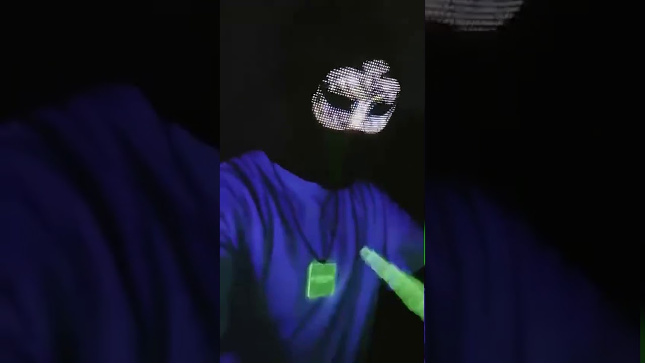 Newest APP Full color LED Face changing Luminous Mask