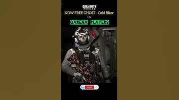 It’s official! Garena players can now claim Ghost Cold Biter for FREE 🔥. #codm #gerena