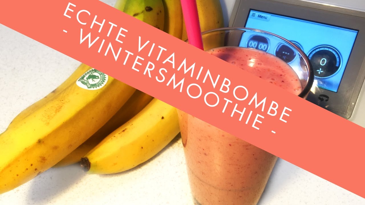 Thermomix® TM5 - 🍌 Vitaminbombe - Winter Smoothie 🍇 - Vegan - Low Carb ...