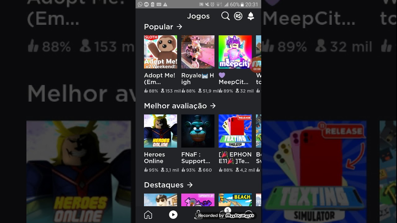 Como alterar o plano de fundo e o tema do Roblox