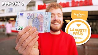 €20 aan WEEKBOODSCHAPPEN doen in 2023?! 🛒🤑 | Budget Challenge 2