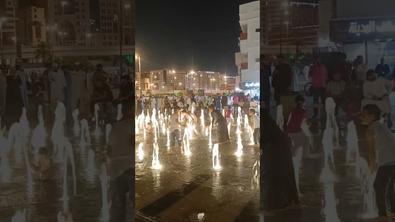 evening in Madinah streets 