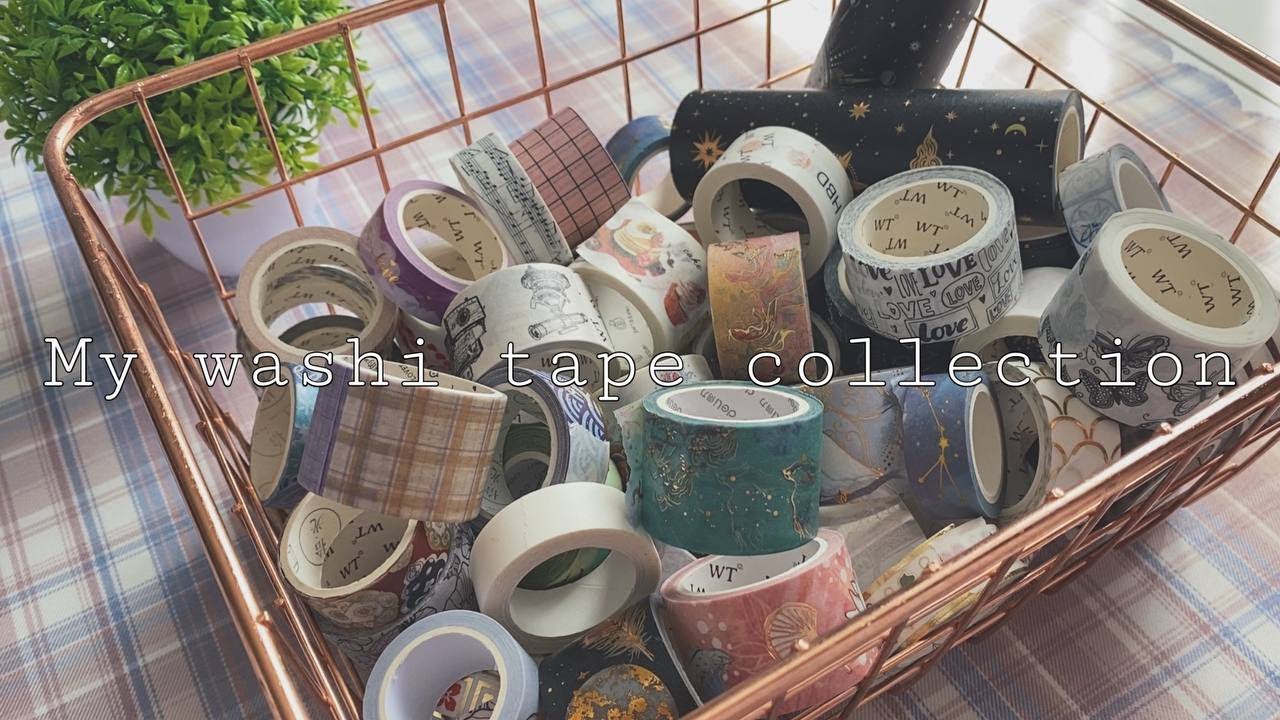 My washi tape collection 💮 no talking