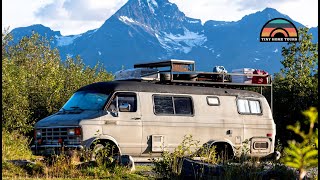 Vintage 1989 Dodge Xplorer Camper Van Tour  Van Life On A Budget