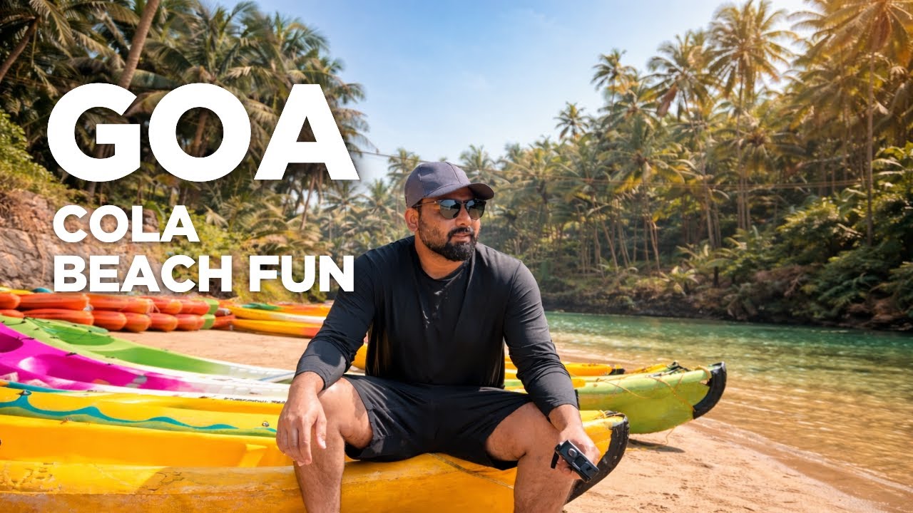 Kayaking in Cola Beach Goa | Hidden Backwaters, Clean Water & Real Experience