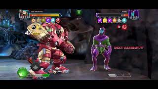 Mcoc AQ raids Hulkbuster vs kang
