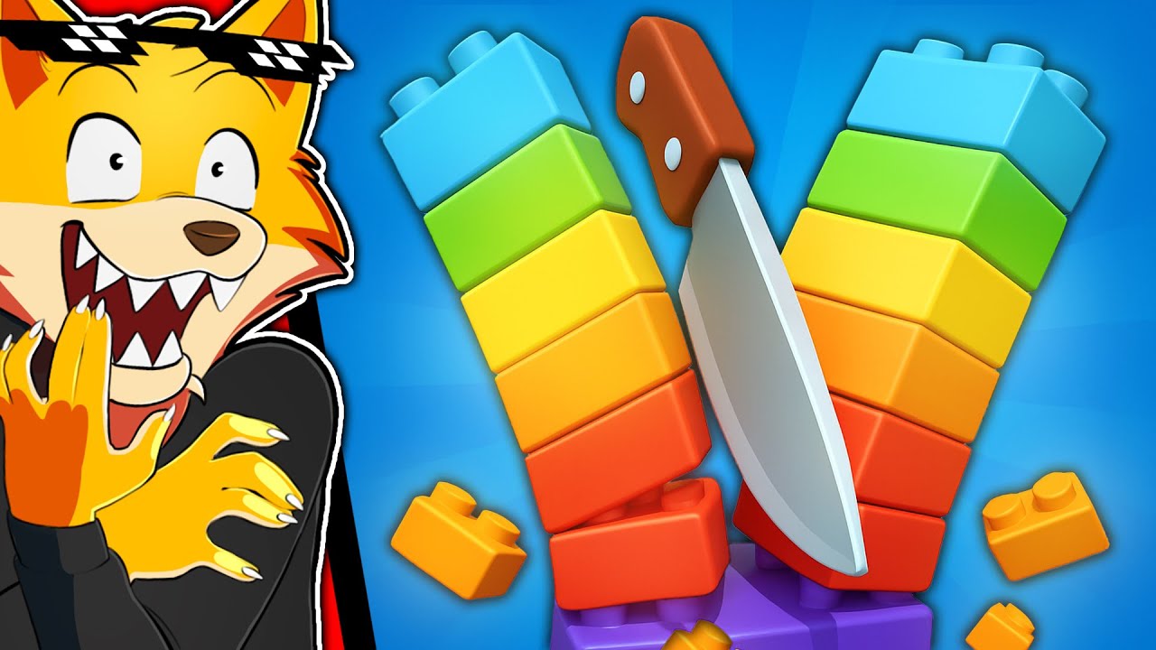 Ho Tagliato 1000 LEGO e Altri OGGETTI SODDISFACENTI Con COLTELLI ILLEGALI! La TORRE LEGO è Epica!