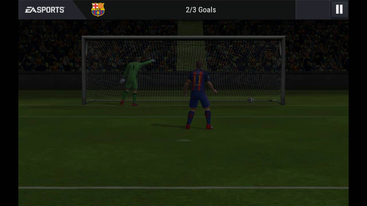 Fifa mobile soccer new game penalty showcase