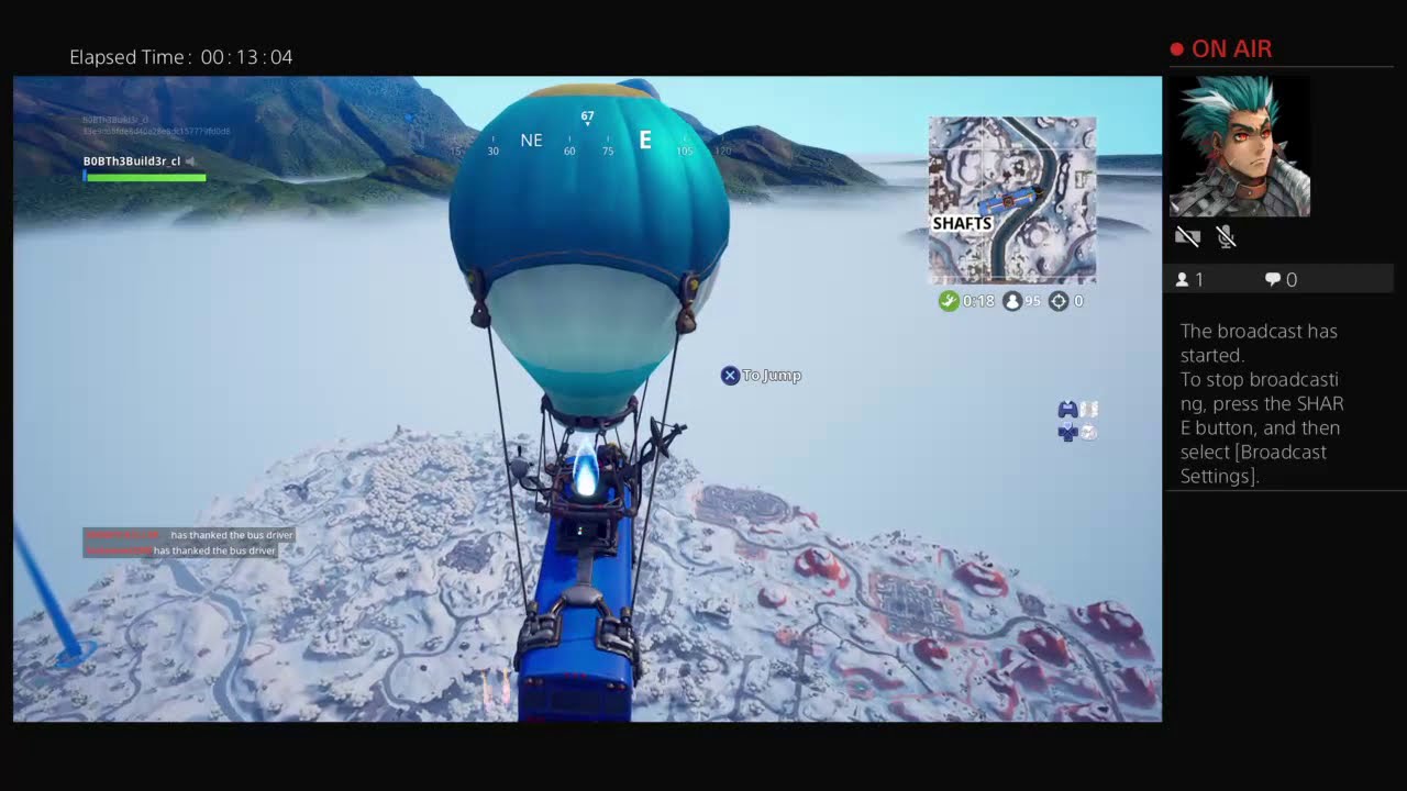 I am live