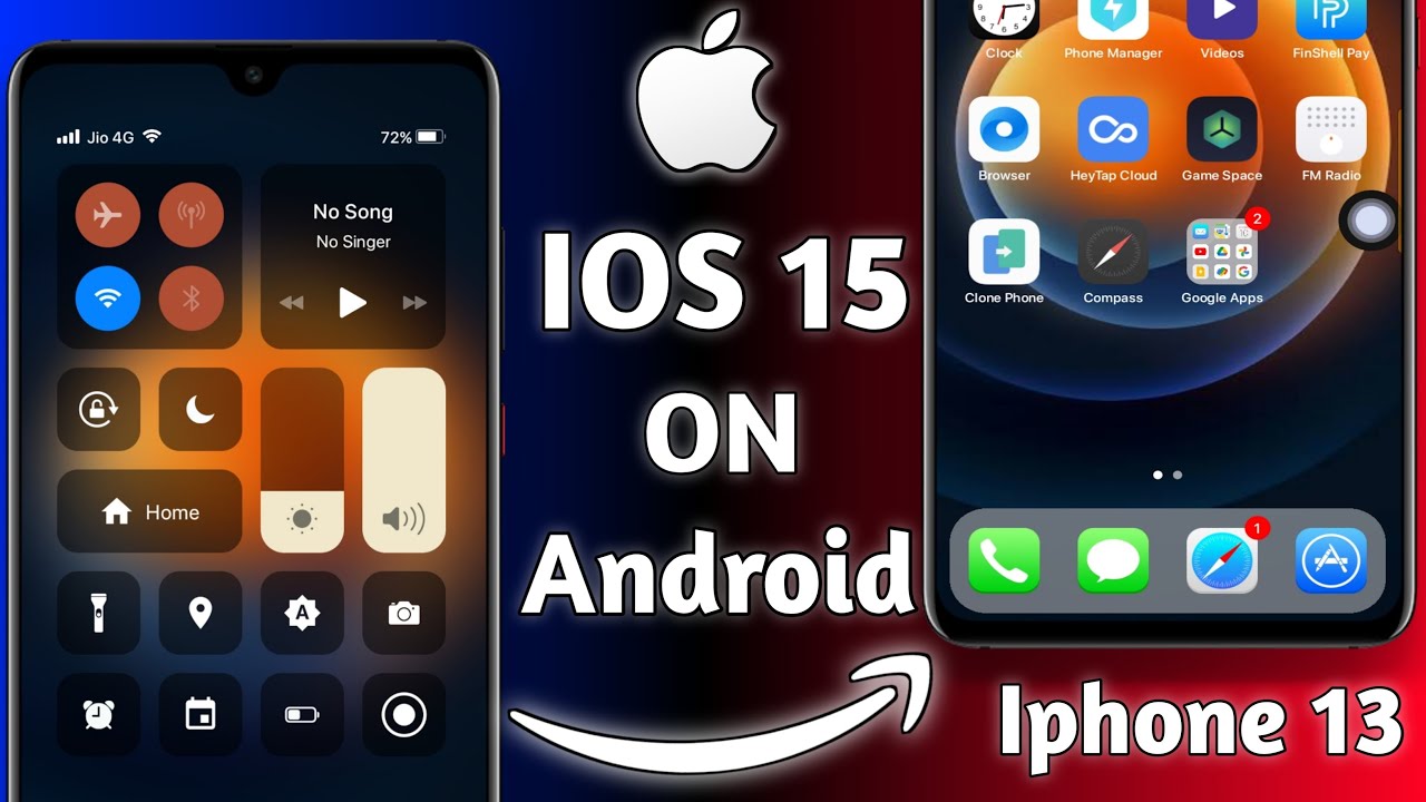 How to install iPhone 13 pro in any android device || android device ko iPhone me kaise convert Kara