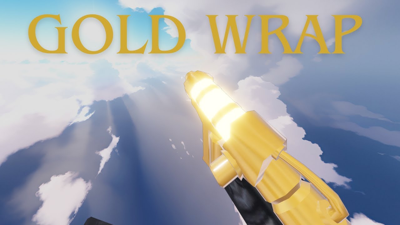 I Got The GOLD WRAP on the Freeze Ray in Rivals!!! - YouTube