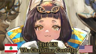 [Arknights] Titi voice lines - English showcase @DylanoRevs