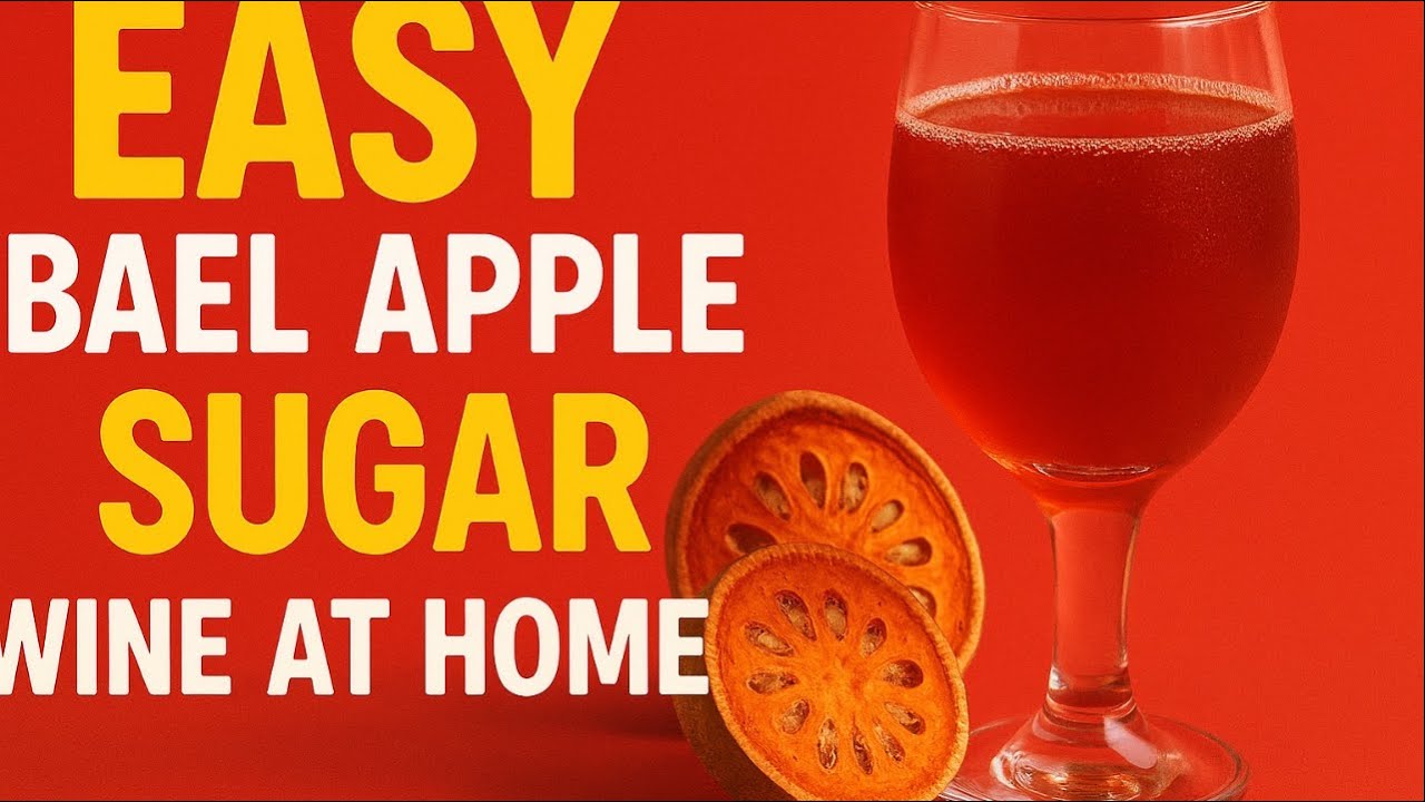 How to Make Bael Fruit Wine with Bauzuka  Easy Homemade Wine Recipe Viral 2025