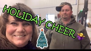 Employee wish list & no time for the holiday blues at @C_CEQUIPMENT with random fun