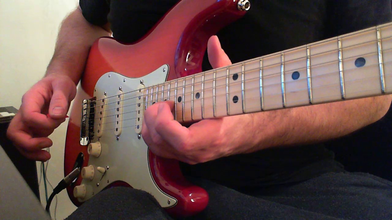 Fender American Elite Dead G string up the neck YouTube