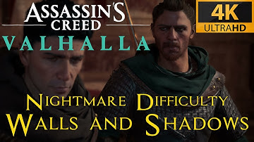 AC Valhalla | Walls and Shadows | Nightmare (Aesir) difficulty playthrough