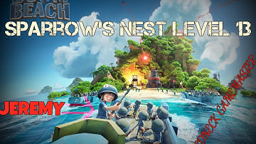 JEREMY was tragically killed during filming of this attack. Sparrows Nest level 13 { Boom Beach }