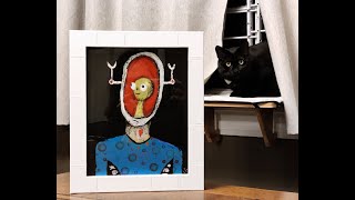 3D-Printed, Snap-Together Picture Frame - Make any size!