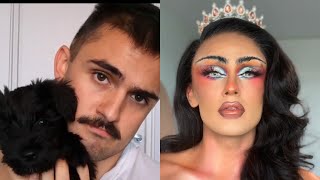 HOW TO: BE A PRINCESS  NEW PUPPY/MENTAL HEALTH CHAT.  DRAG QUEEN MAKE UP TUTORIAL AND TRANSFORMATION