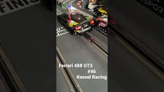Ferrari 488 GT3 Rosso Super24 Competition 1:28 und Mercedes AMG GT3 sehr schnelle Slotcars