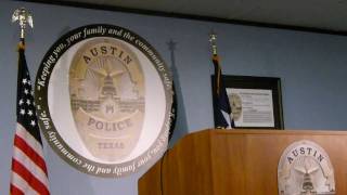 APD Press Conference After Raid on Occupy Austin