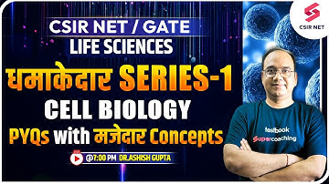 CSIR Dec-2023/ GATE-2024 | Life Sciences | Cell Biology Questions PYQs | Dr.Ashish Gupta
