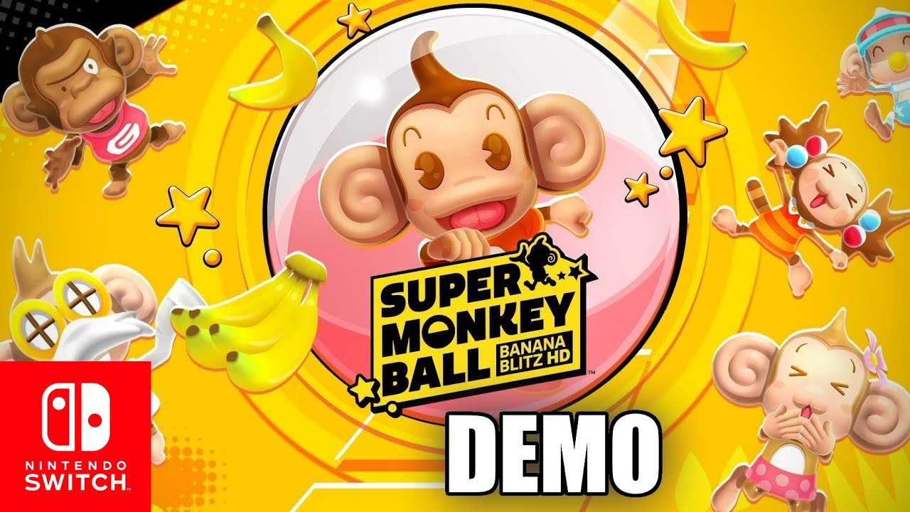 Super Monkey Ball Banana Blitz HD [Nintendo Switch] DEMO GAMEPLAY - YouTube