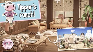 Designing a quaint ranch for Tipper! | Happy Home Paradise - Interior & Exterior Speedbuild | ACNH