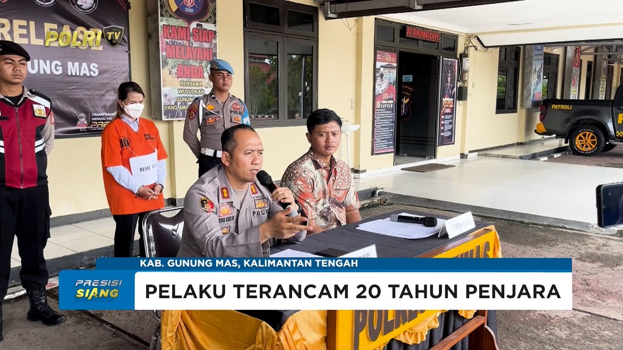 POLRES GUNUNG MAS KALTENG AMANKAN RESIDIVIS PENGEDAR SABU