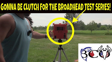 using the labradar for archery testing for the first time | bco review |