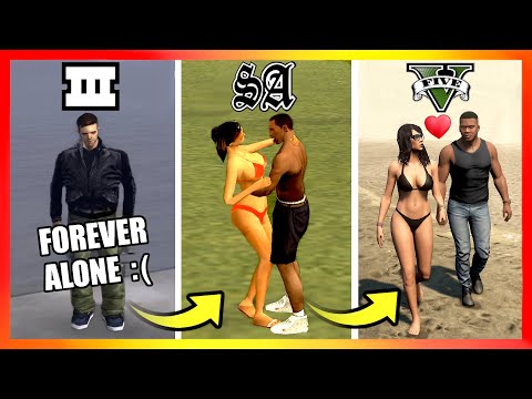 Evolution Of DATING In GTA Games ? (GTA 3 → GTA 5)