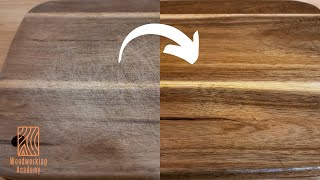 Refinishing a Cutting Board by Woodworking Academy 153 views 9 months ago 2 minutes, 57 seconds