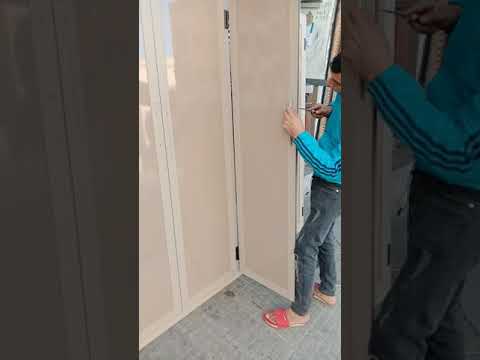 بلاكار من المنيوم لغرفة النوم 