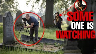 Man Investigates Mysterious Grave, Unaware Someone Is Watching