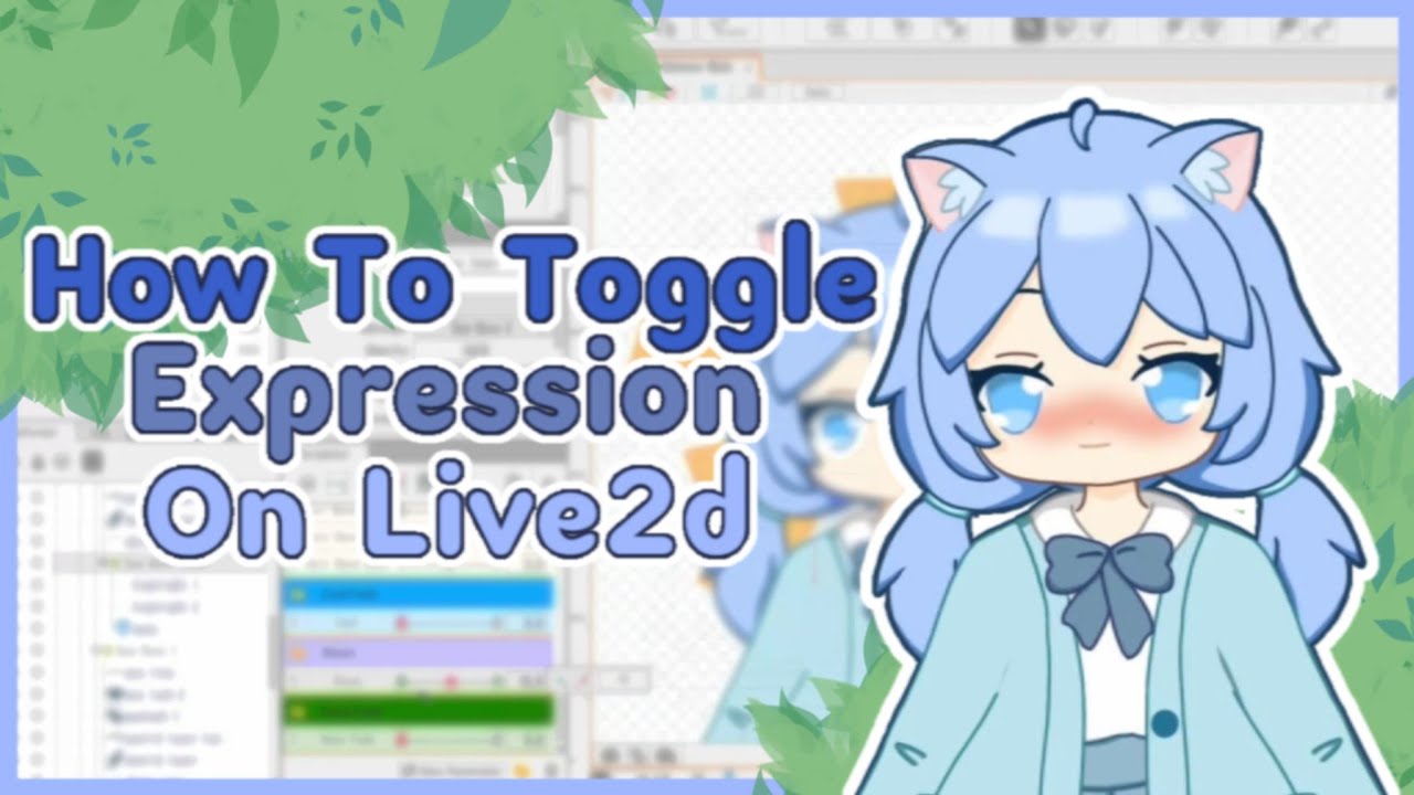how-to-toggle-expression-on-live-2d-tutorial-youtube